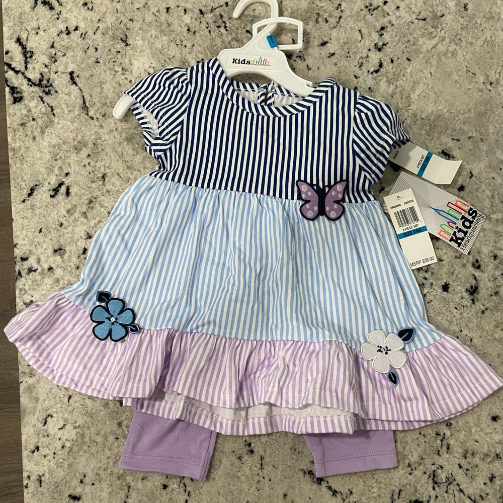 Kids Headquarters Matching Top & Pants
